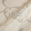 Italian Damask Embossed Wallpaper, Sparkling Neutral Colors Luxury Wallcovering - Walloro High End Wallcoverings & More