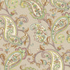 Light Brown Luxury Paisley Deep Embossed Wallpaper, Traditional Rich Textured Wallcovering - Walloro High End Wallcoverings & More