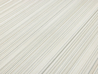 Light Gray Thin Striped 3D Embossed Wallpaper, Stylish Fabric Like Patterns Wallcovering - Walloro High End Wallcoverings & More