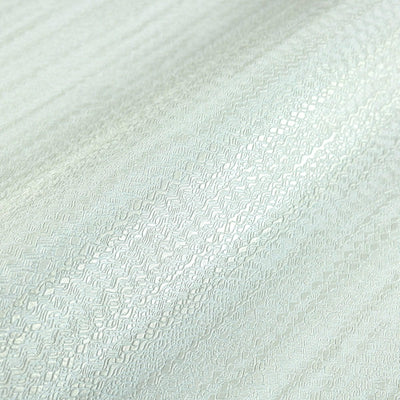 Light Green Shiny 3D Embossed Striped Wallpaper, Plain Color Textured Wall Paper - Walloro High End Wallcoverings & More