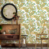 Luxury Paisley Deep Embossed Wallpaper, White Vivid Colors Traditional Rich Textured Wallcovering - Walloro High End Wallcoverings & More