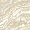 Modern Beige Marbled Layered Wallpaper, Home Wall Decor, Shiny Wallpaper, Textured Wallcovering Non-Adhesive, 177 sq ft Roll, Washable - Walloro High End Wallcoverings & More