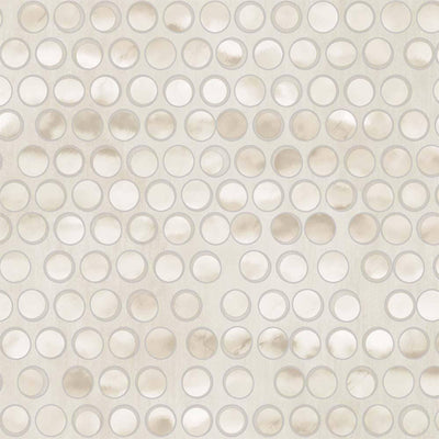 Modern Circles Geometric Wallpaper, Rich Textured Embossed Wallcovering, Traditional, Luxury Wallpaper, Extra Large 114 sq ft Roll, Washable - Walloro High End Wallcoverings & More