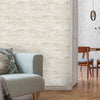 Modern Circles Geometric Wallpaper, Rich Textured Embossed Wallcovering, Traditional, Luxury Wallpaper, Extra Large 114 sq ft Roll, Washable - Walloro High End Wallcoverings & More