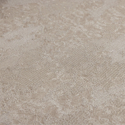 Modern Deep Embossed Wallpaper, Gray Solid Color Plain Elegant Sparkling Glittering Wallcovering, Easy Clean, Abstract, Plain, Non-Woven - Walloro High End Wallcoverings & More