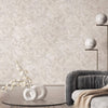 Modern Marble Pattern Wallpaper, Cream Home Wall Decor, Aesthetic Wallpaper, Textured Wallcovering Non-Adhesive and Non-Peel and Stick, Washable - Walloro High End Wallcoverings & More