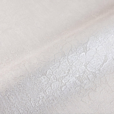 Modern White Embossed Wallpaper, Home Wall Decor, Aesthetic Wallpaper, Textured Wallcovering Non-Adhesive - 41.7”W X 393”H - Walloro High End Wallcoverings & More