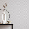 Off White Elegant Hexagon Embossed Wallpaper, Small Honeycomb Grid Pattern Textured wallcovering - Walloro High End Wallcoverings & More