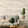 Realistic 3D Embossed Marble Wallpaper, Light Beige Nature Inspired Modern Stone Marbled Effect Wallcovering - Walloro High End Wallcoverings & More