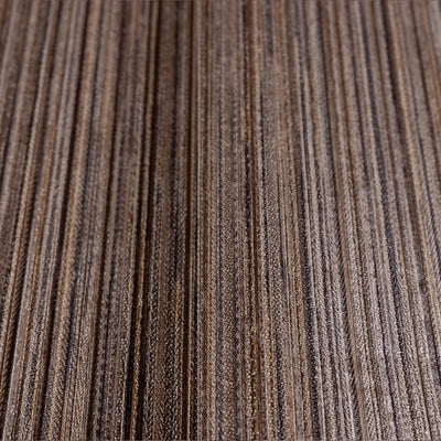 Stylish Thin Stripes Wallpaper, Brown 3D Deep Embossed Wallcovering for Interior Design Ideas, Modern Striped Large 114 sq ft Roll - Walloro High End Wallcoverings & More