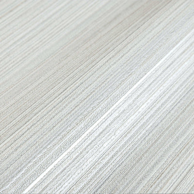 Stylish Thin Stripes Wallpaper, Gray 3D Deep Embossed Wallcovering for Interior Design Ideas, Modern Striped Large 114 sq ft Roll - Walloro High End Wallcoverings & More