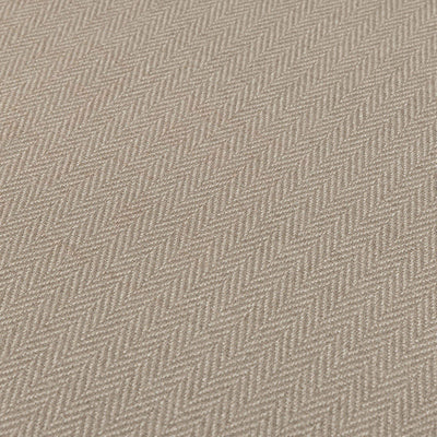 Tan Chevron Wallpaper, Textured Modern Fabric Like Wallcovering, Solid Neutral Colors - Walloro High End Wallcoverings & More