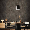 Timeless Distressed Embossed Wallpaper, Dark Gray Worn Abstract Rustic Pattern Modern Wallcovering for Home and Commercial Use, Rich Textured Wall Accent - Walloro High End Wallcoverings & More