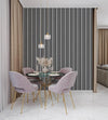 Light Gray Black Wall Panel, PS Wall Home Decoration Panel-Premium Quality - Walloro Luxury 3D Embossed Textured Wallpaper 
