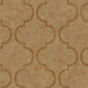 Elegant Moroccan Embossed Wallpaper, Rich Textured Wallcovering, Traditional, Shiny Neutral, Extra Large 114 sq ft Roll, Washable, Removable - Walloro Luxury 3D Embossed Textured Wallpaper 