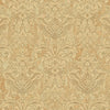 Modern Embossed Flowered Brown Gold Wallpaper, Home Wall Decor, Aesthetic Wallpaper, Textured Wallcovering Non-Adhesive and Non-Peel - Walloro Luxury 3D Embossed Textured Wallpaper 