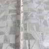 Durable Abstract Geometric Embossed Wallpaper, Shimmering 3D Silver Gray Textured Wallcovering, Non-Adhesive, Extra Large 178 sq ft Roll - Walloro Luxury 3D Embossed Textured Wallpaper 