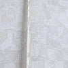 Elegant Abstract Geometric Embossed Wallpaper, Shimmering 3D White Textured Wallcovering, Non-Pasted, Extra Large 178 sq ft Roll, Stylish - Walloro Luxury 3D Embossed Textured Wallpaper 