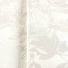 Floral Leaves Embossed Wallpaper, Rich Textured Light Neutral Colors Wallcovering, Large 178 sq ft Roll, Decorative, Washable, Trees - Walloro Luxury 3D Embossed Textured Wallpaper 