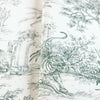 Modern Toile Wallpaper, 3D Textured Wallcovering, Large 178 sq ft Roll, Decorative Wall Paper, Green Ink Sketch, Landscape Wall Paper - Walloro Luxury 3D Embossed Textured Wallpaper 