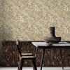 Stylish Paisley Deep Embossed Wallpaper, Rich 3D Textured Wallcovering, Large 178 sq ft Roll, Washable, Decorative, Shimmering, Yellow Gold - Walloro Luxury 3D Embossed Textured Wallpaper 