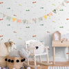 Wallpaper with Planes, Sky, Stars and Clouds, Boys Bedroom Wall Paper, Nursery Wallpaper, 114 sq ft, Kids Room Wallpaper, Washable, Sturdy - Walloro High End Wallcoverings & More