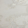 white Italian Damask Embossed Wallpaper, Sparkling Neutral Colors Luxury Wallcovering - Walloro High End Wallcoverings & More