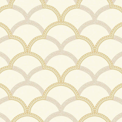 White Luxury Fish Scale Deep Embossed Wallpaper, 3D Textured Lace Patterns, Thick Wallcovering - Walloro High End Wallcoverings & More