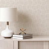 White Round Geometric Shapes Deep Embossed Wallpaper, Shiny Surface Textured Wall Accent Decor - Walloro High End Wallcoverings & More