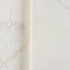 White Stylish Embossed Textured Wallpaper, Modern Ikat Stripeed Wallcovering - Walloro High End Wallcoverings & More